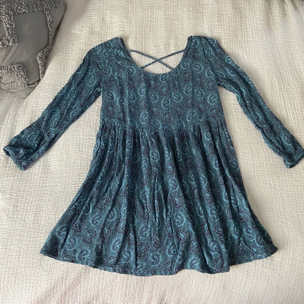 Summer paisley dress